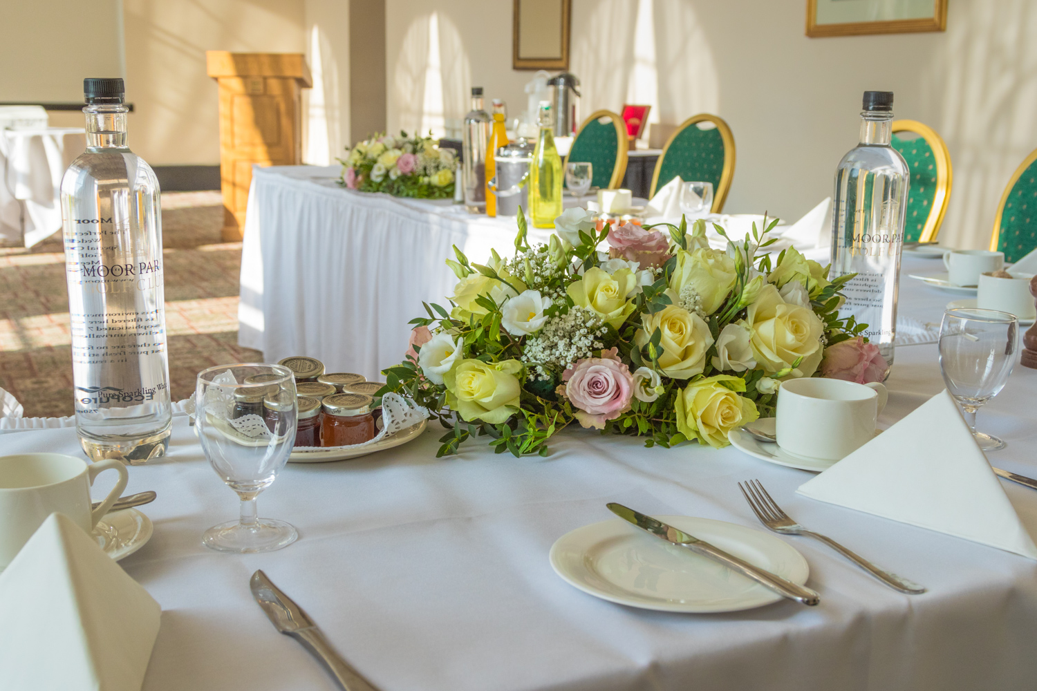 function room decorated
