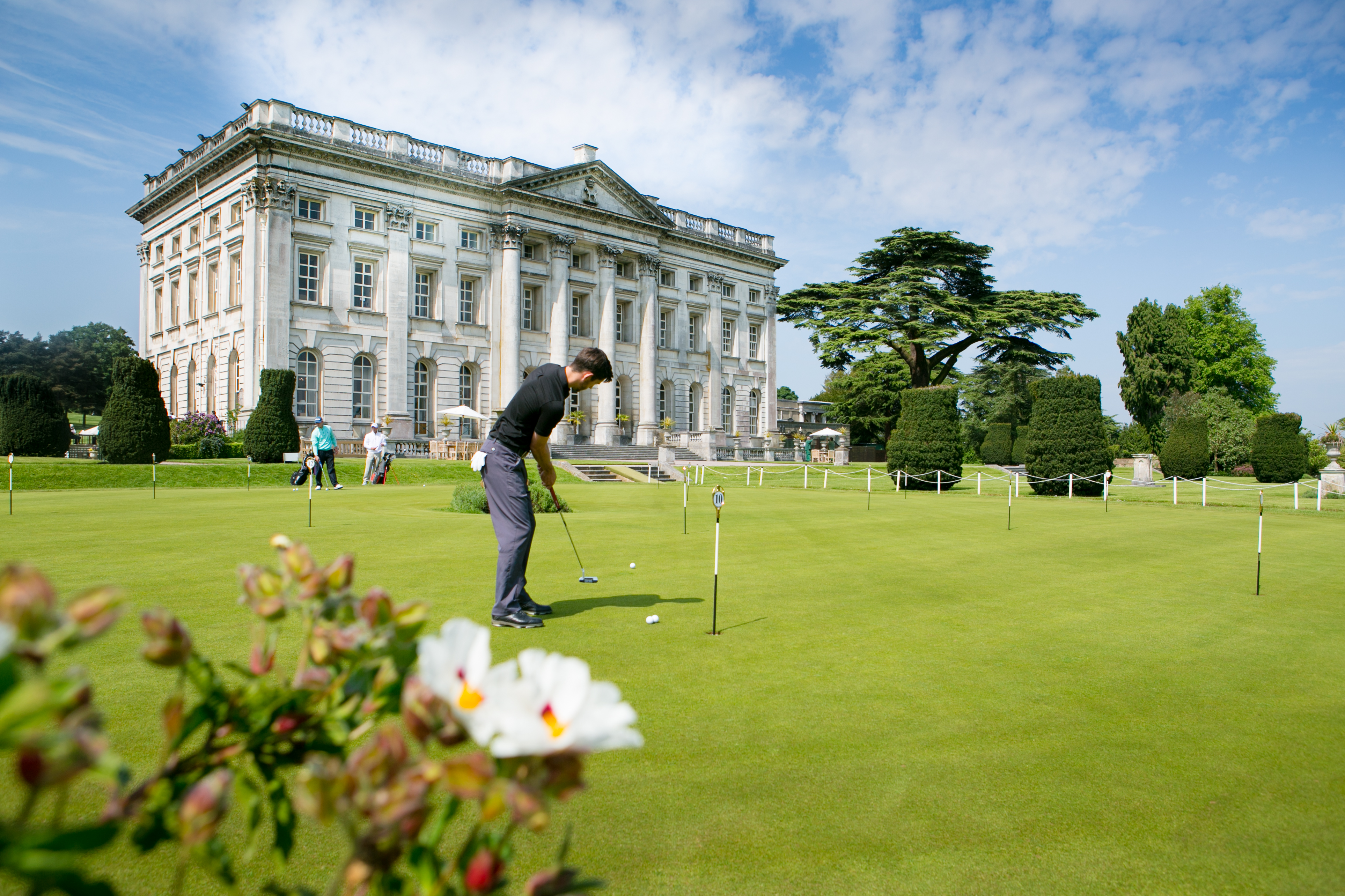 Golfer Putting