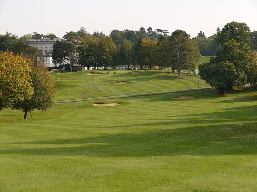 West Course 12th view to green