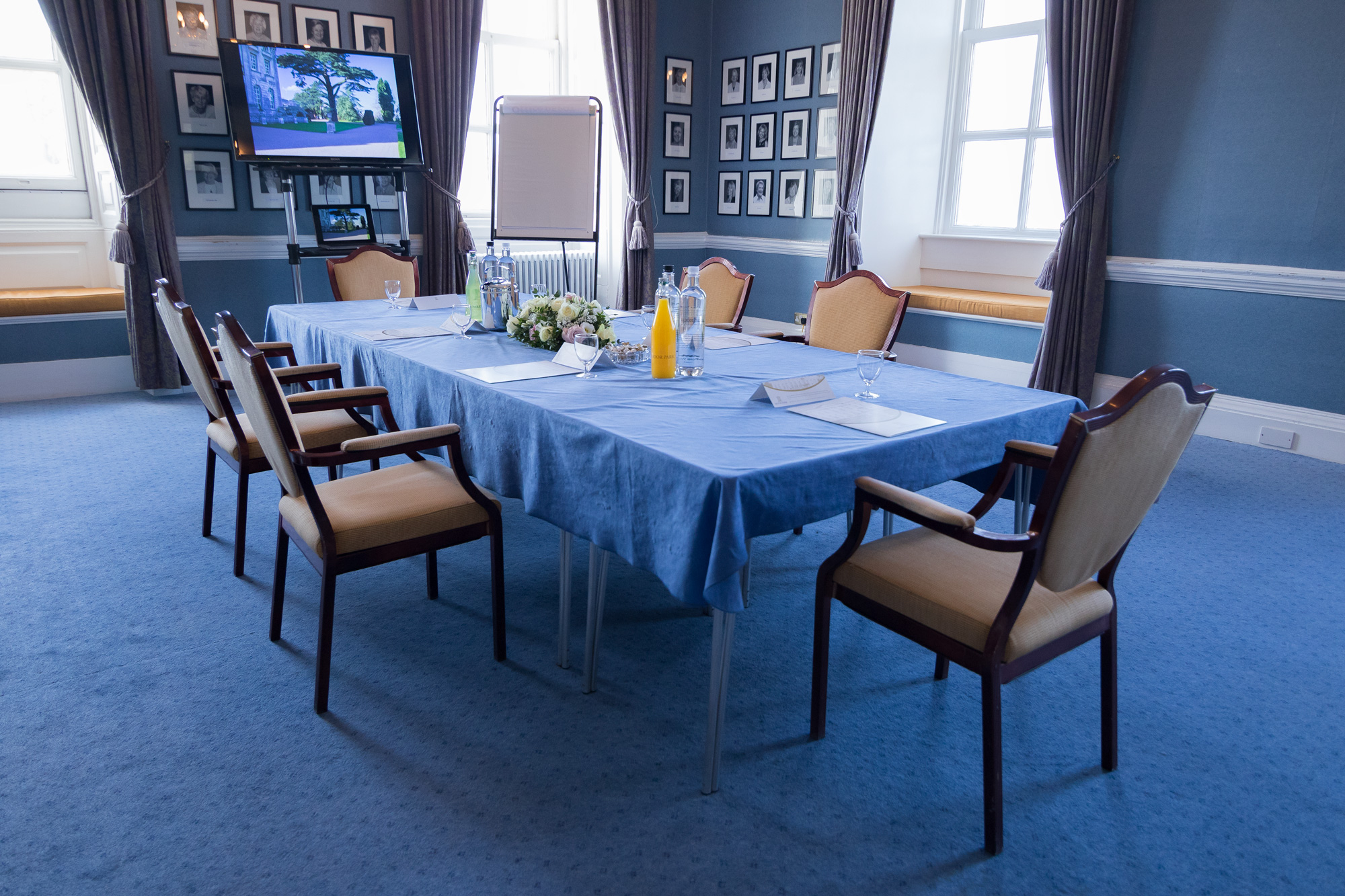 function room decorated