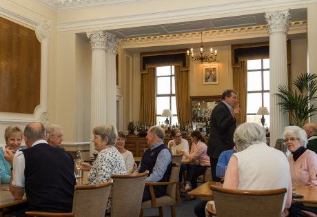 Members in bar