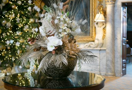 Table decorated for wedding