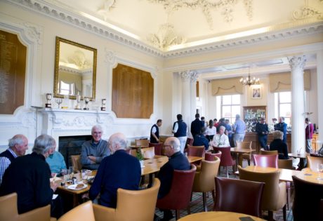 Members in bar