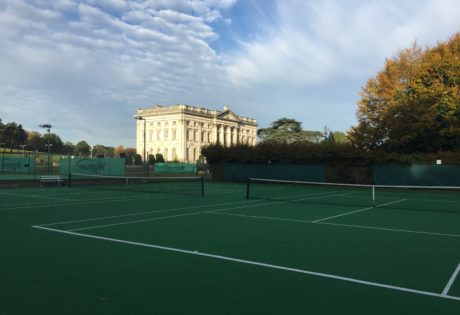 Tennis Courts in sun