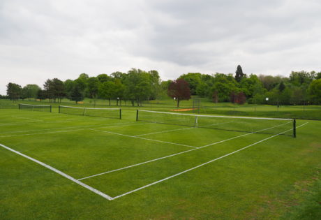 The Tennis Course At Moor Park