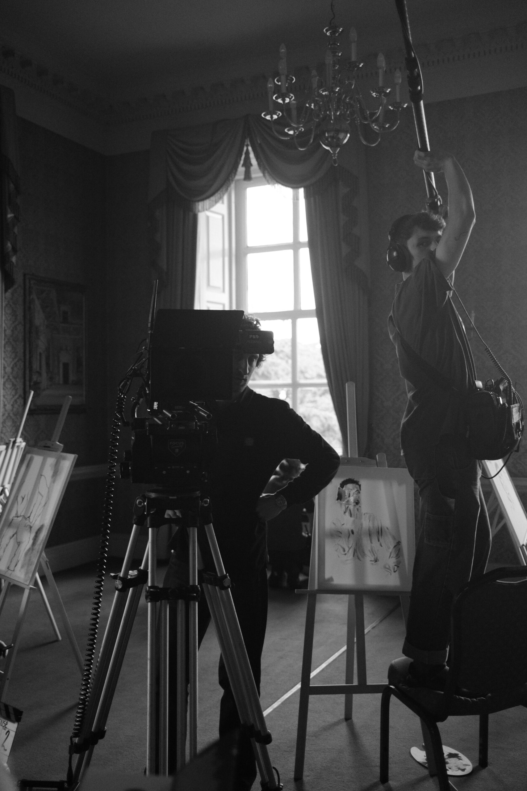 Historic interiors at Moor Park filming location Hertfordshire