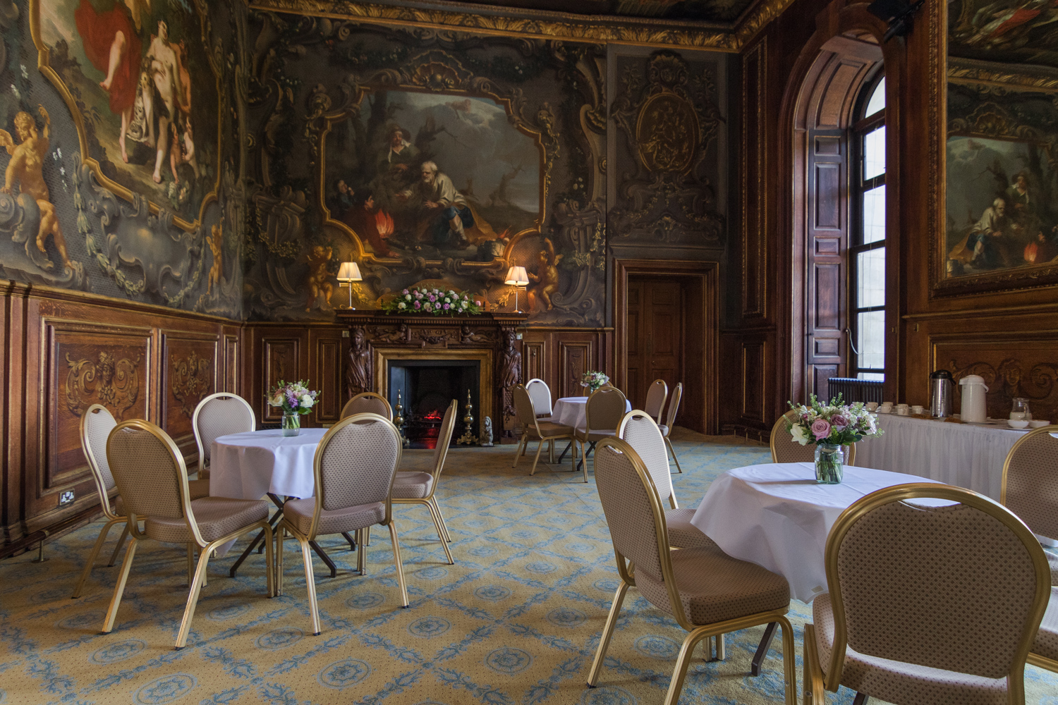 Thornhill Room set up for dining or a reception